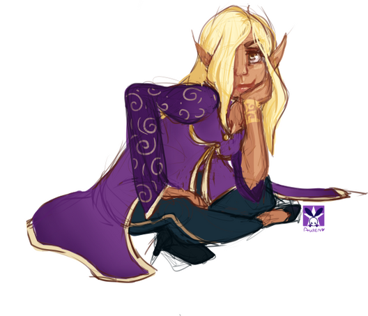 Fullbody Colored Sketch